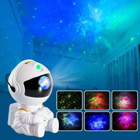 Galaxy Astronaut Night Light Projector LED